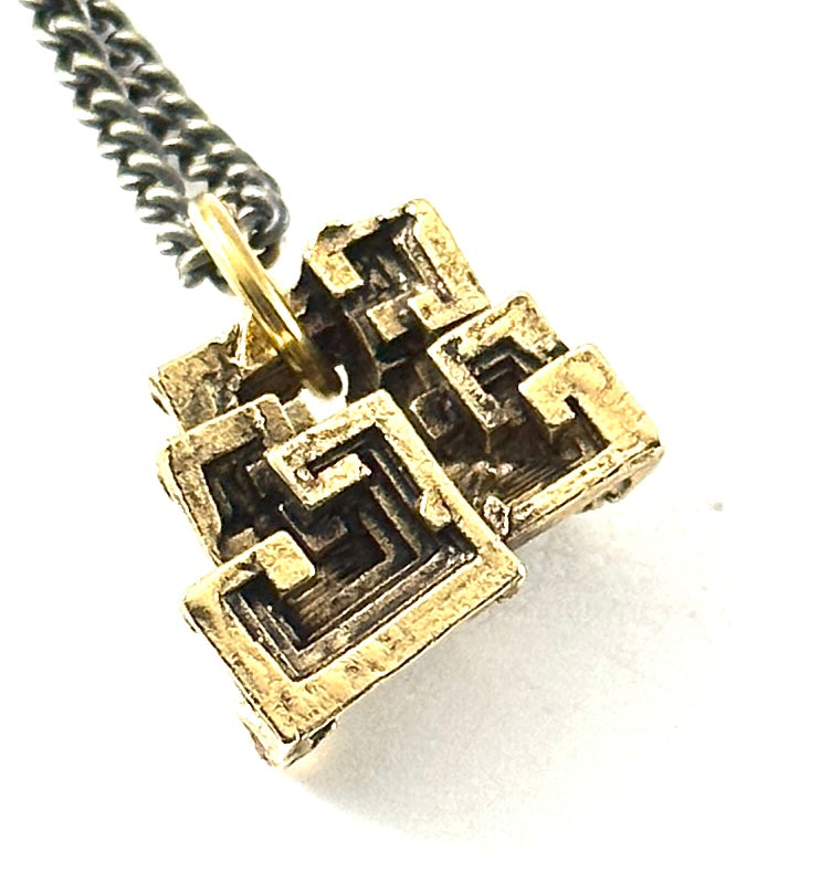 Organic Casting Collection - Bismuth Necklace