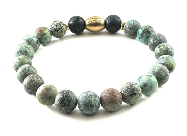 Semi-Precious Stretch Bracelet - 8mm