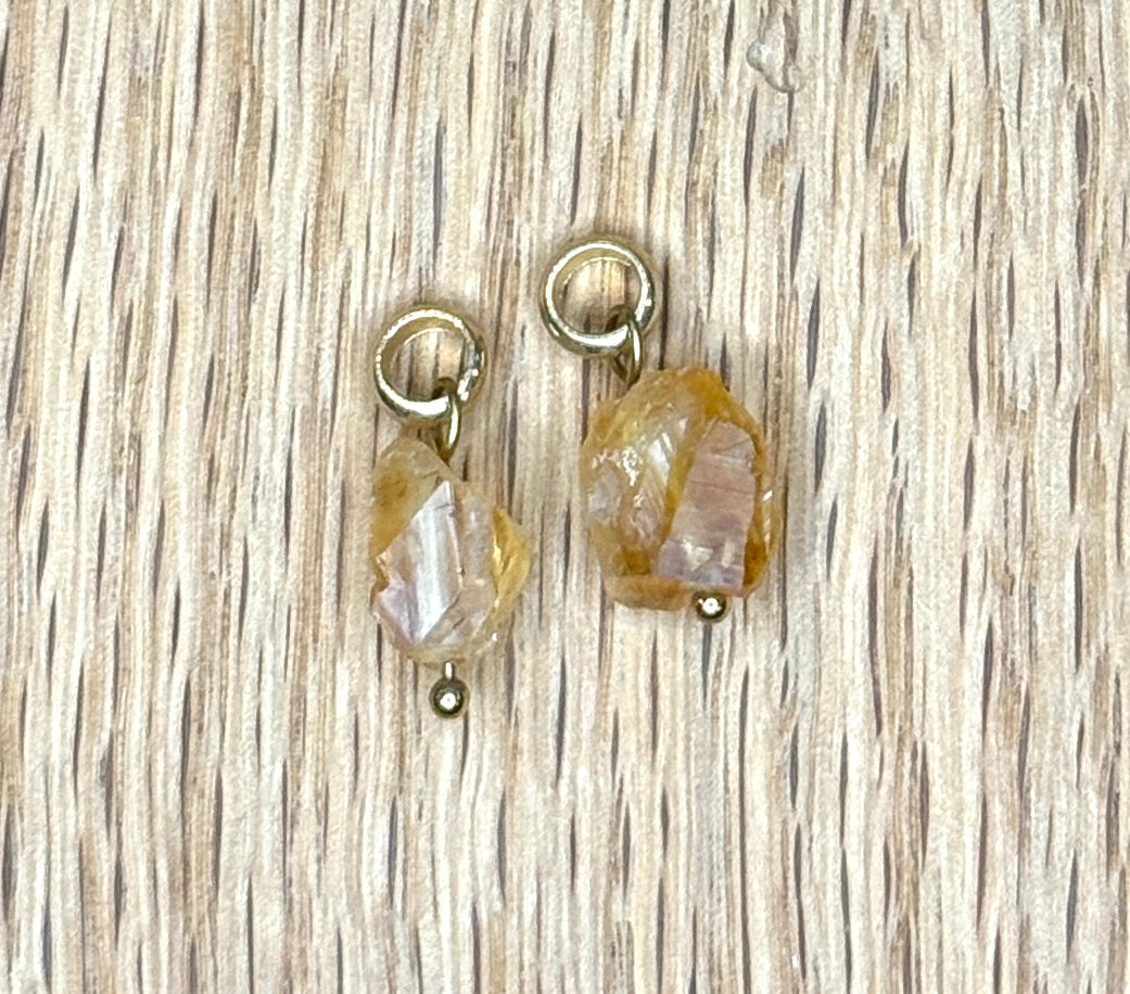 Charm Bar Charms - Raw Gemstone