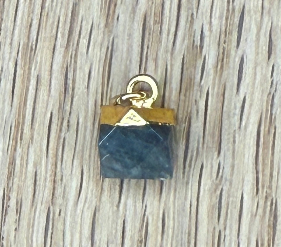 Charm Bar Charms - Hexagon Gemstone