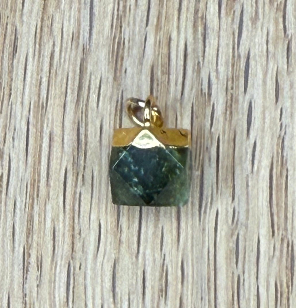 Charm Bar Charms - Hexagon Gemstone
