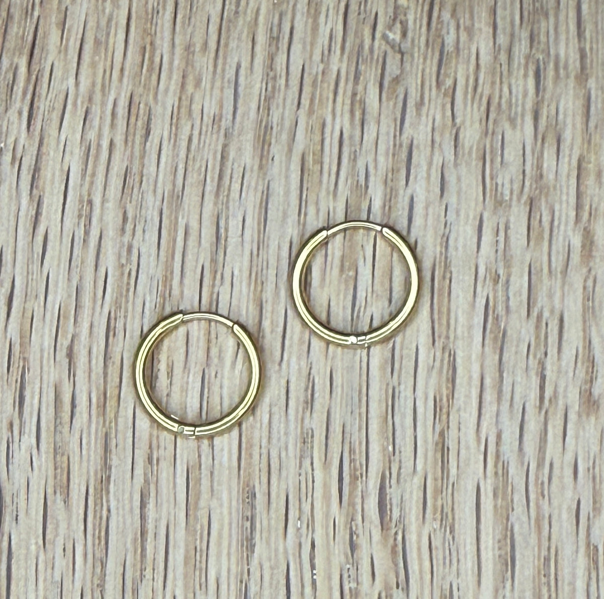 Charm Bar - Huggie Hoops