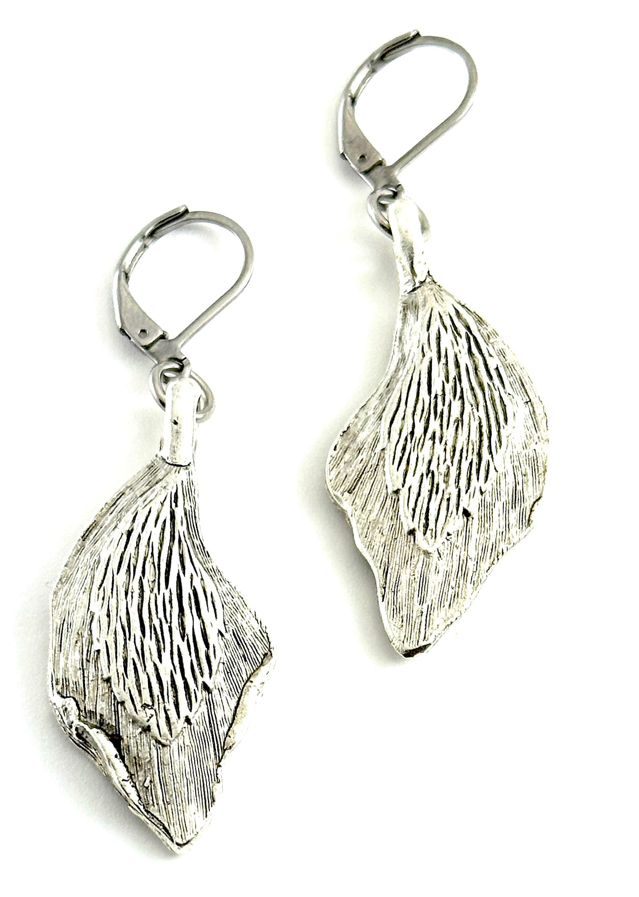 Vintage Casting Collection - Feather Earrings