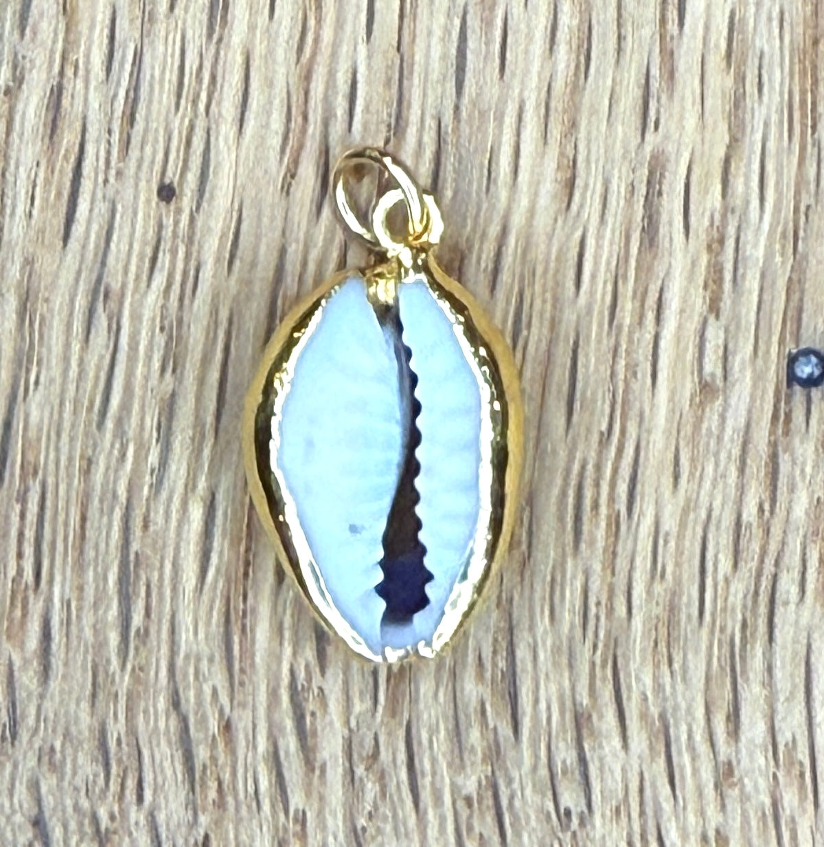 Charm Bar Charms - Gold Plated Shell and Stone Charms