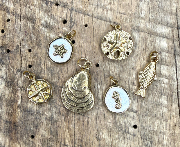 Charm Bar Charms - Gold Plated Charms