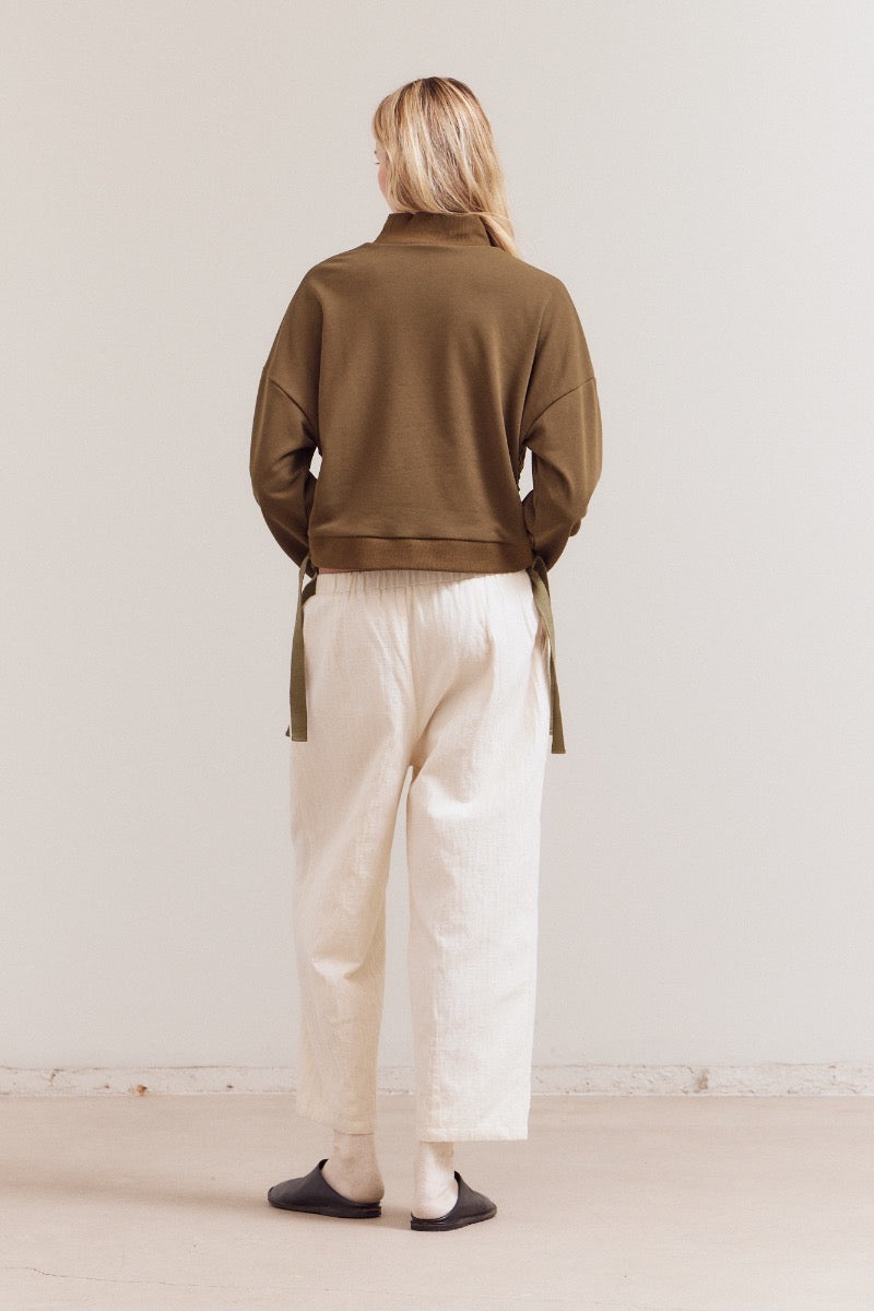 Side Ties Sweatshirt