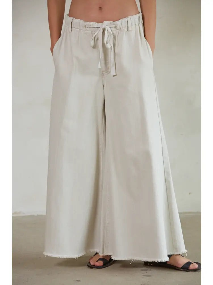 Denim Wide Leg Jeans