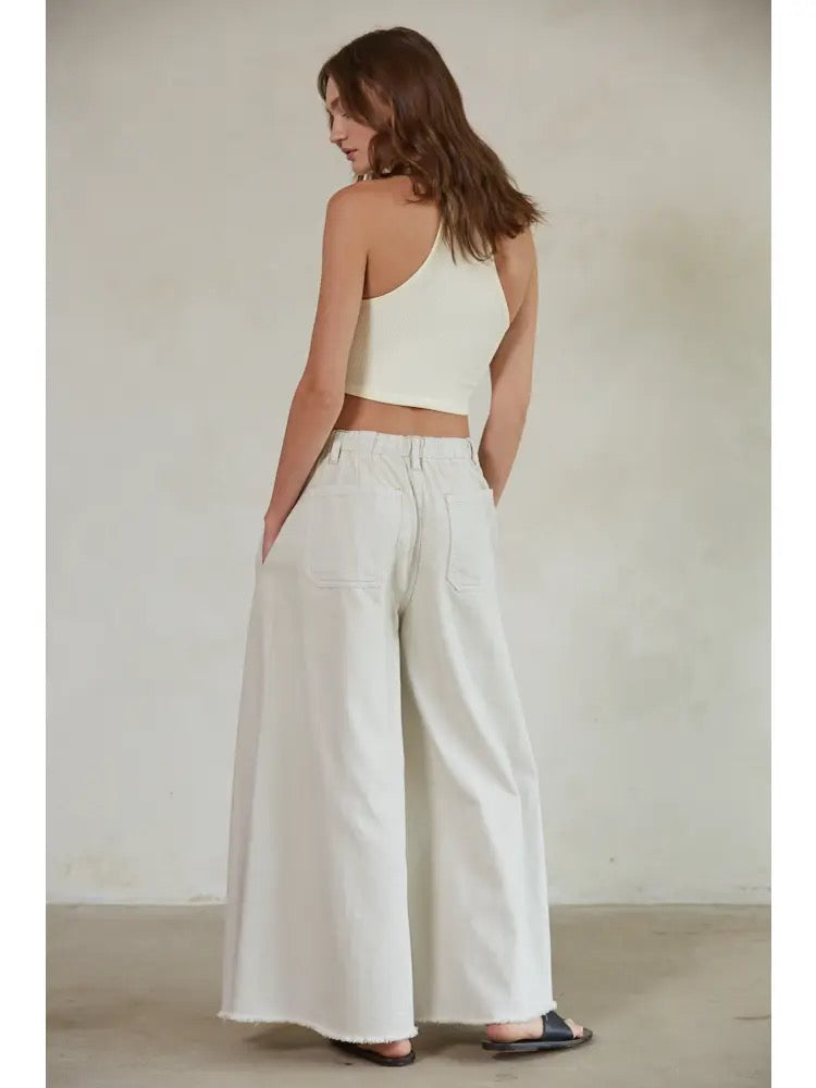 Denim Wide Leg Jeans