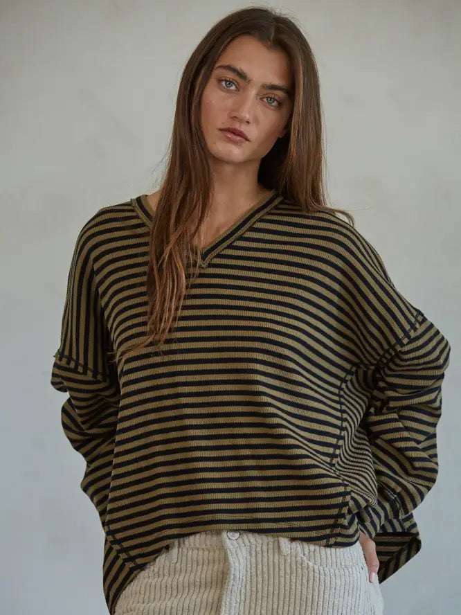 Westerly Oversized Striped Top