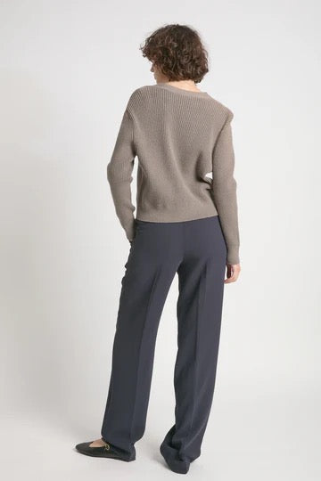 V-Neck Cardigan Sweater