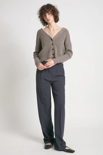 V-Neck Cardigan Sweater