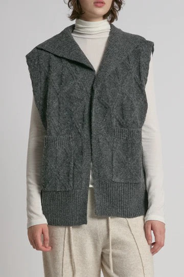 Sale Cable Knit Vest