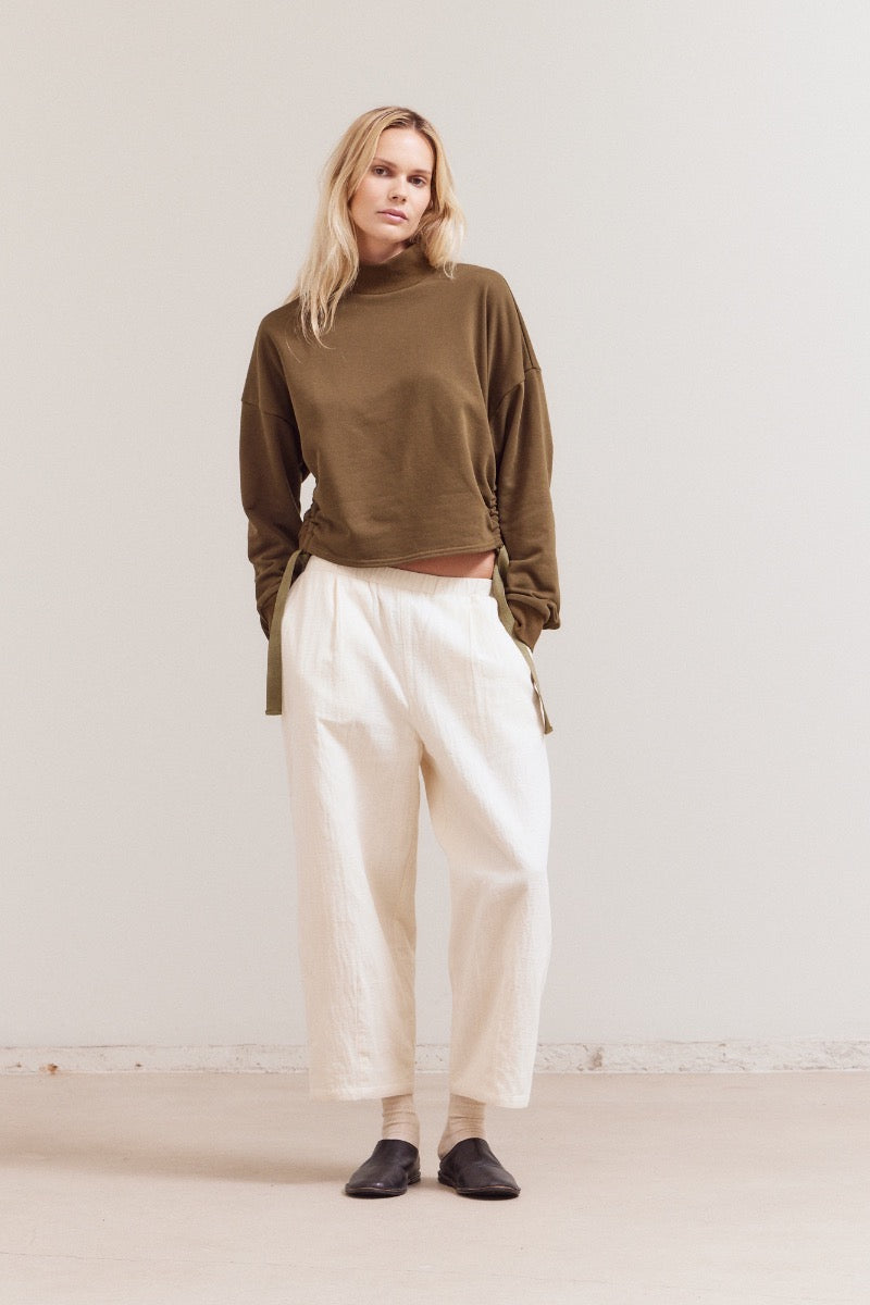 Side Ties Sweatshirt