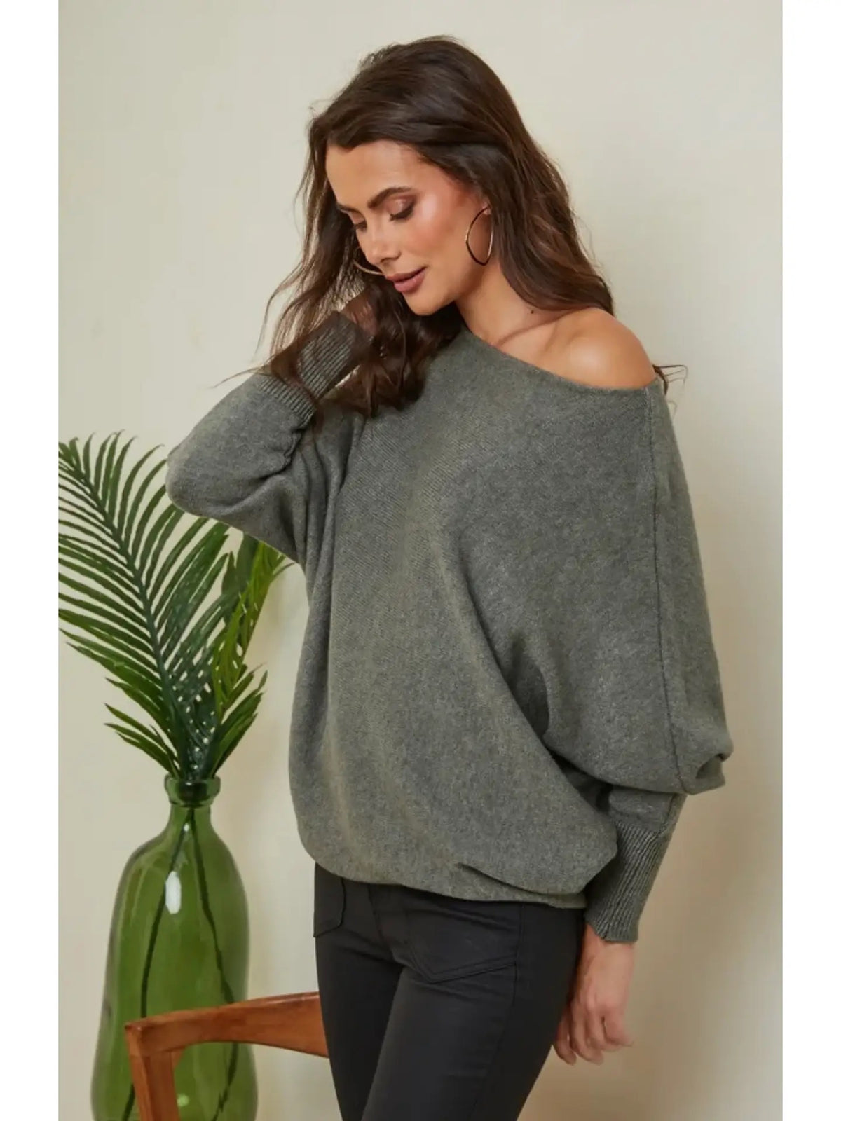 Dolman Sleeve  Sweater