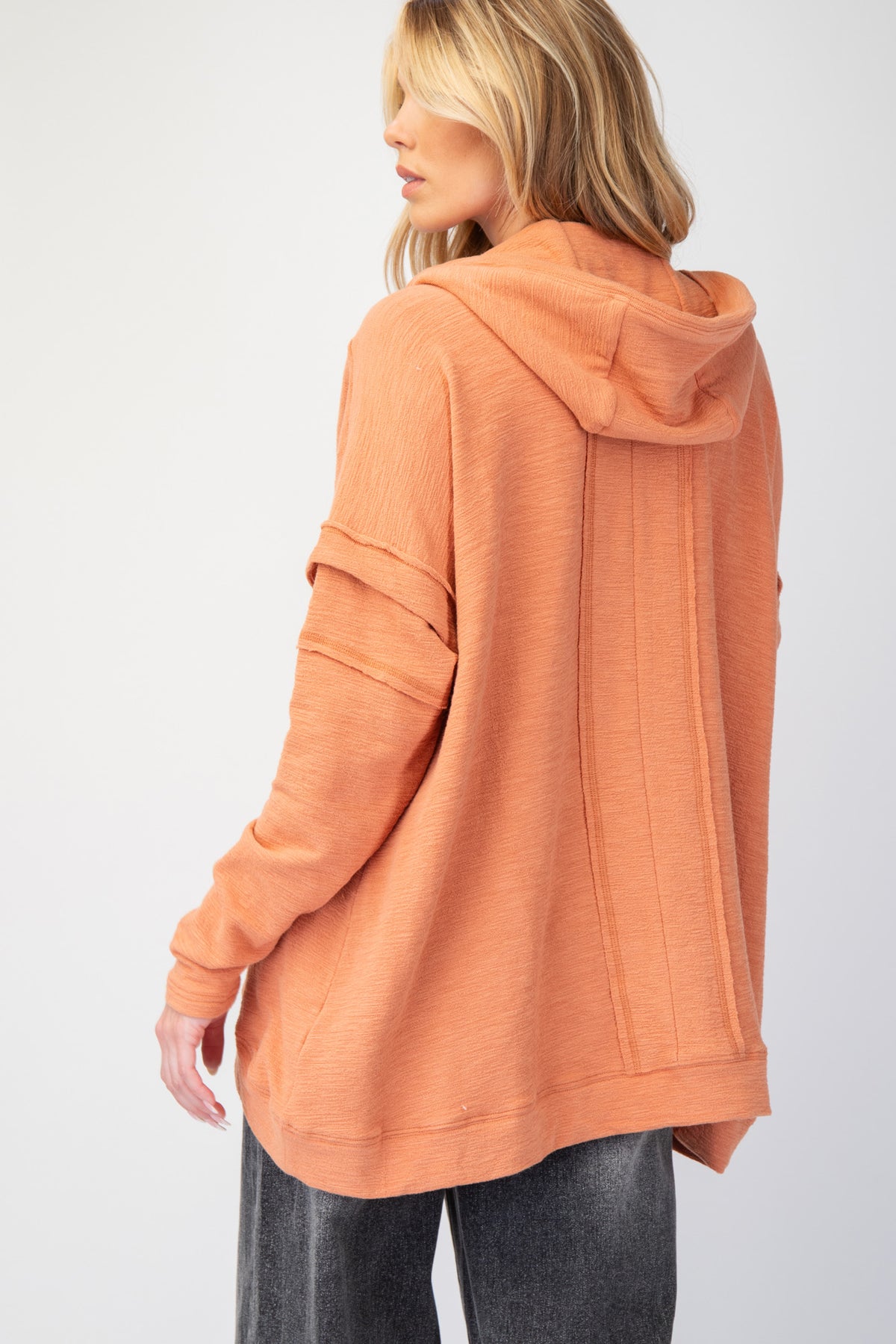 Hooded Swing Sweatshirt