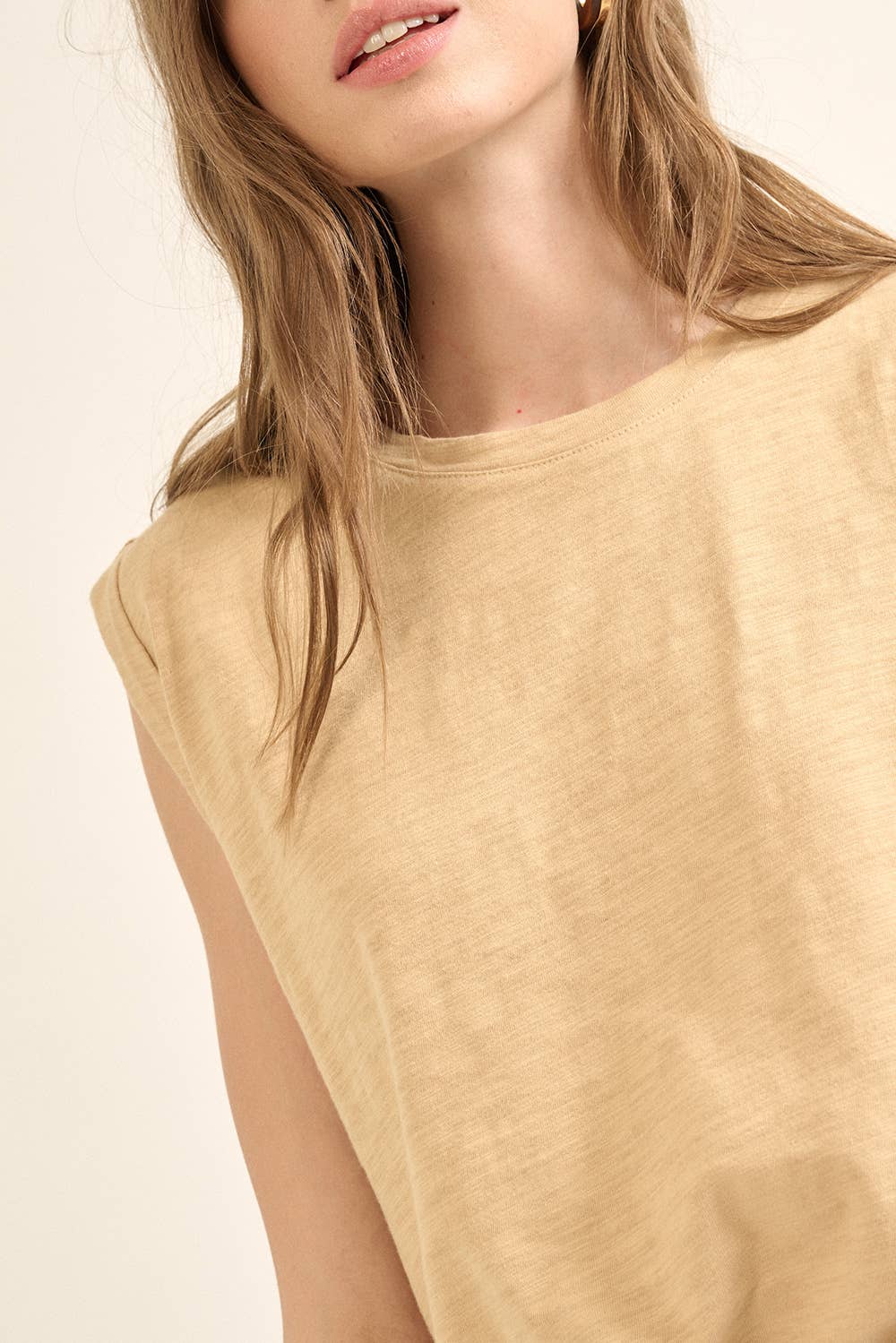 Easy Fit Mineral Wash Muscle Tee