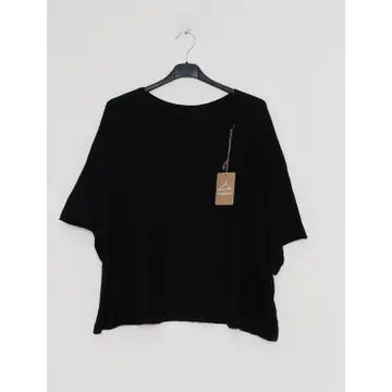 Oversized Short Sleeved Sweater