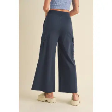 Wide Leg Cargo Pants