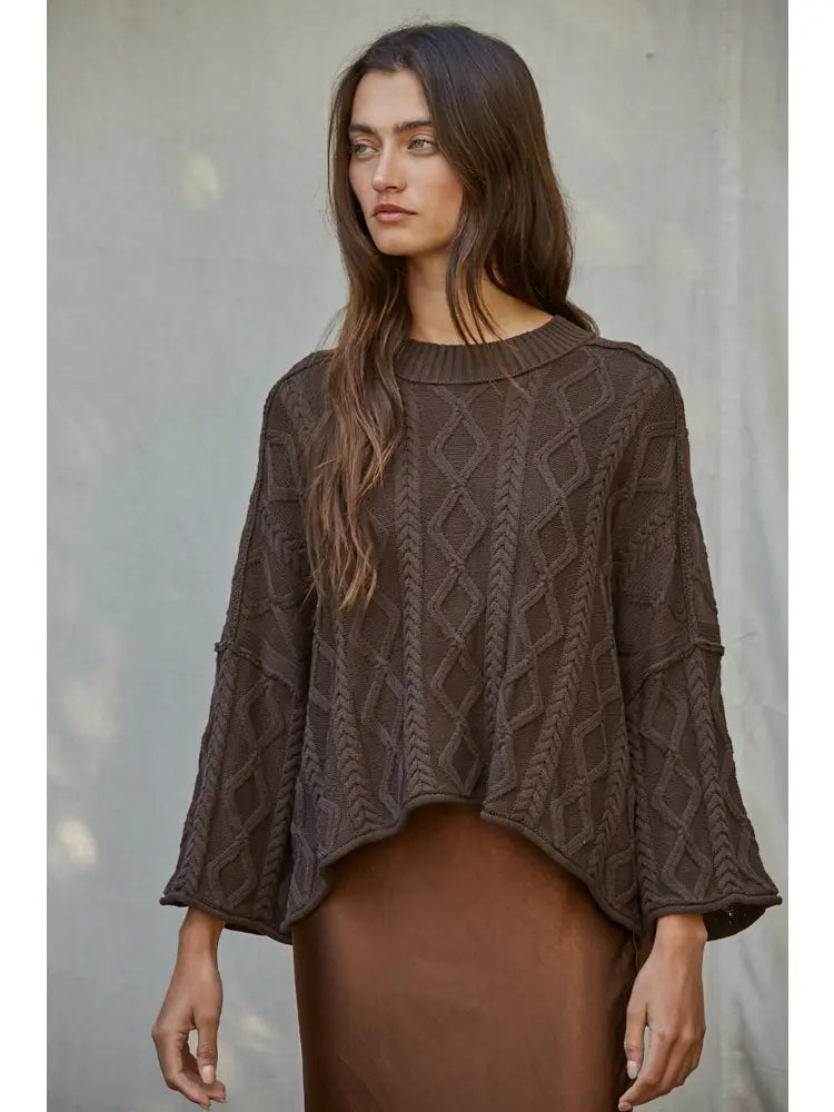 Knit Cable Sweater