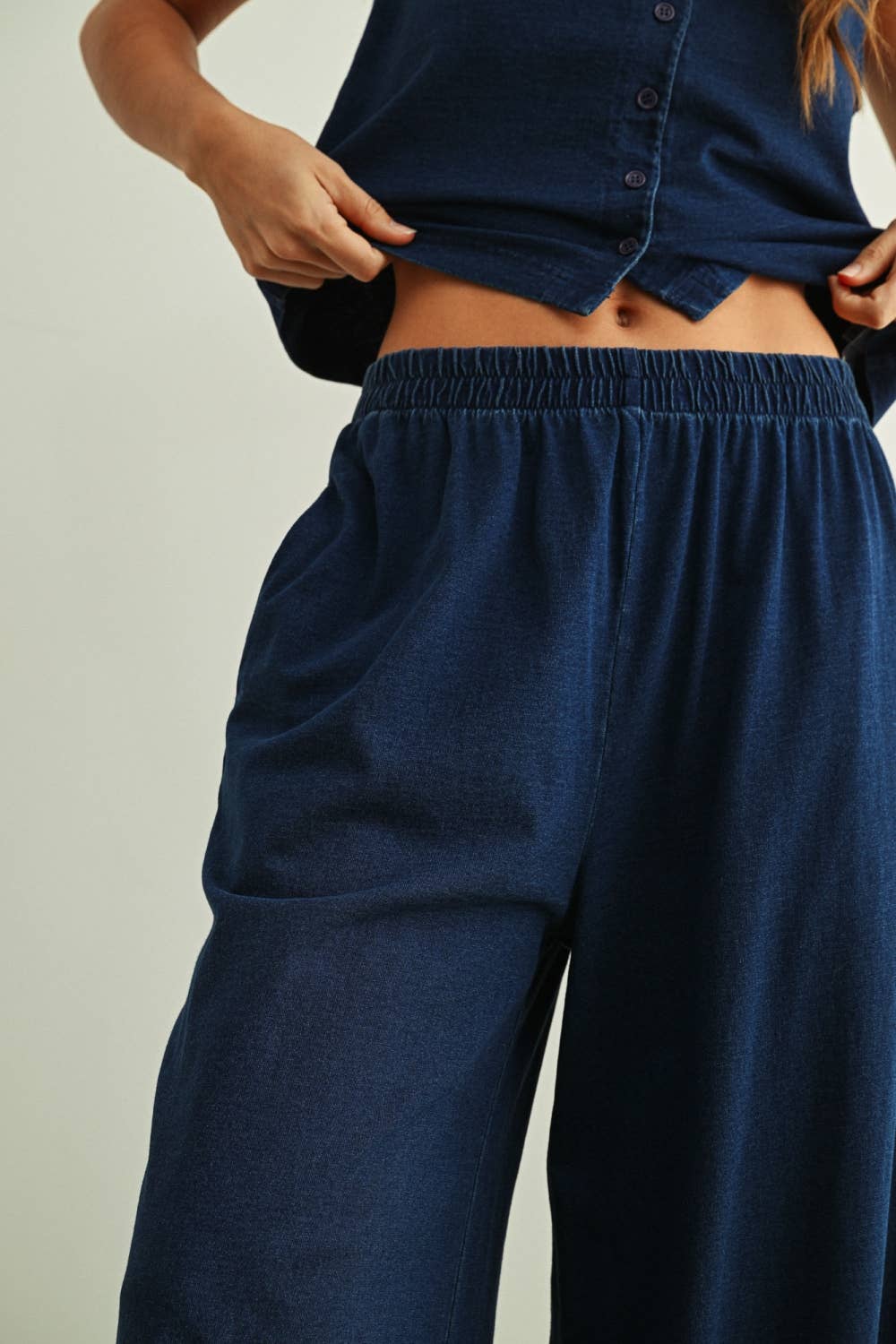 Knit Wide Leg Pants