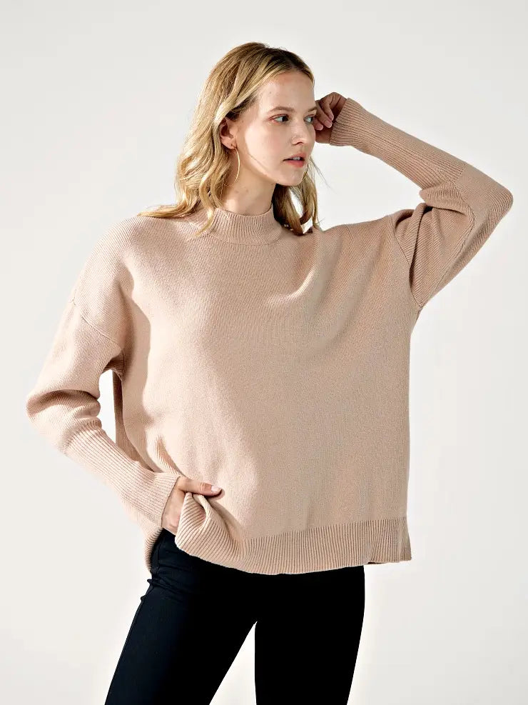 High Neck Sweater