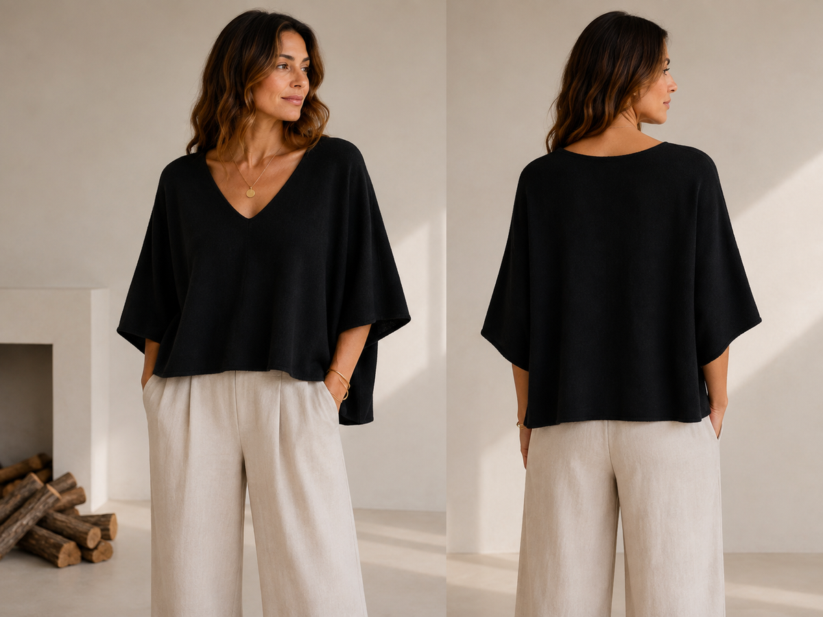 Oversized V-neck Sweater
