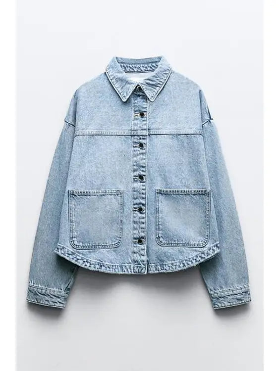 Jean Shirt Jacket