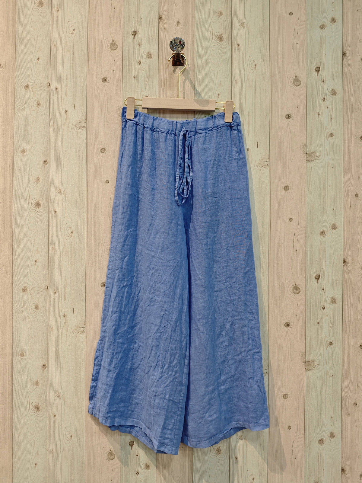 Linen Wide Leg Pants