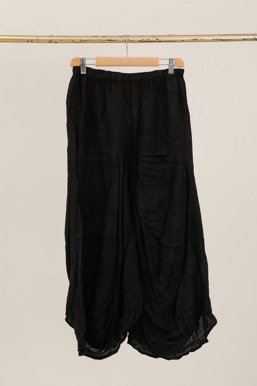 Linen Gathered Skirt