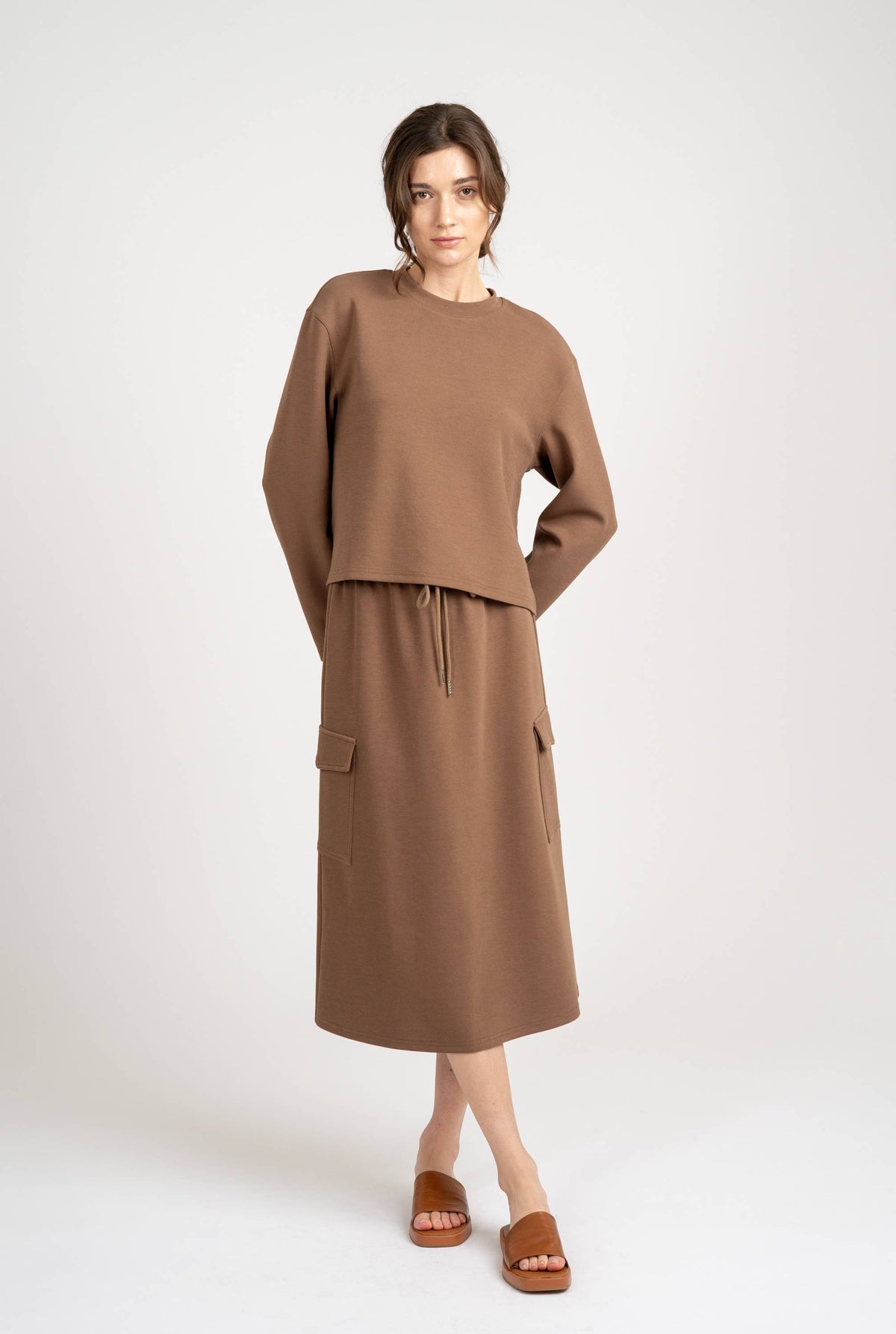 Midi Cargo Skirt