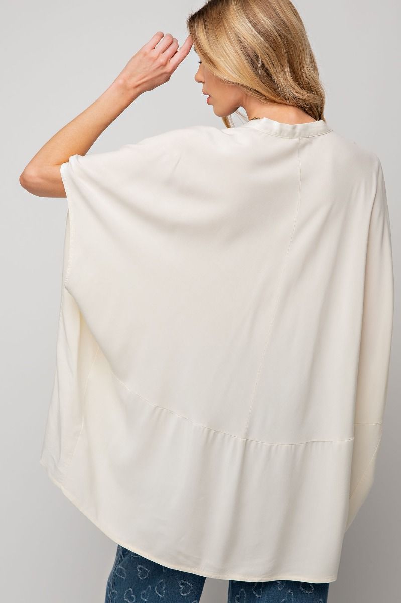 Oversized Tunic Button Down