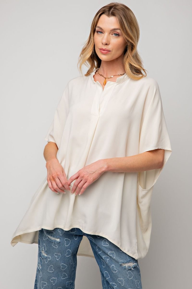 Oversized Tunic Button Down