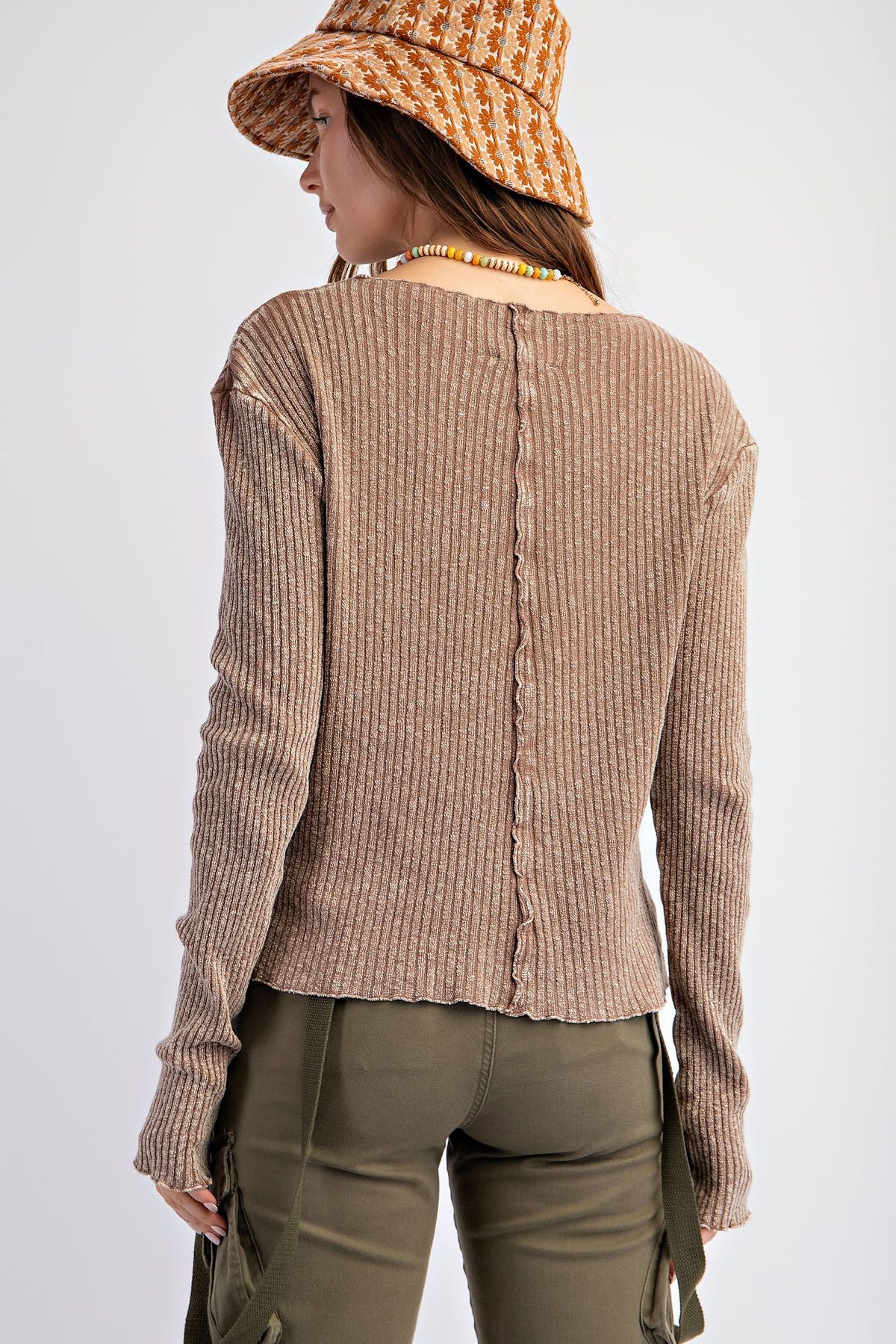 Comfy Fitted Long Sleeve Top
