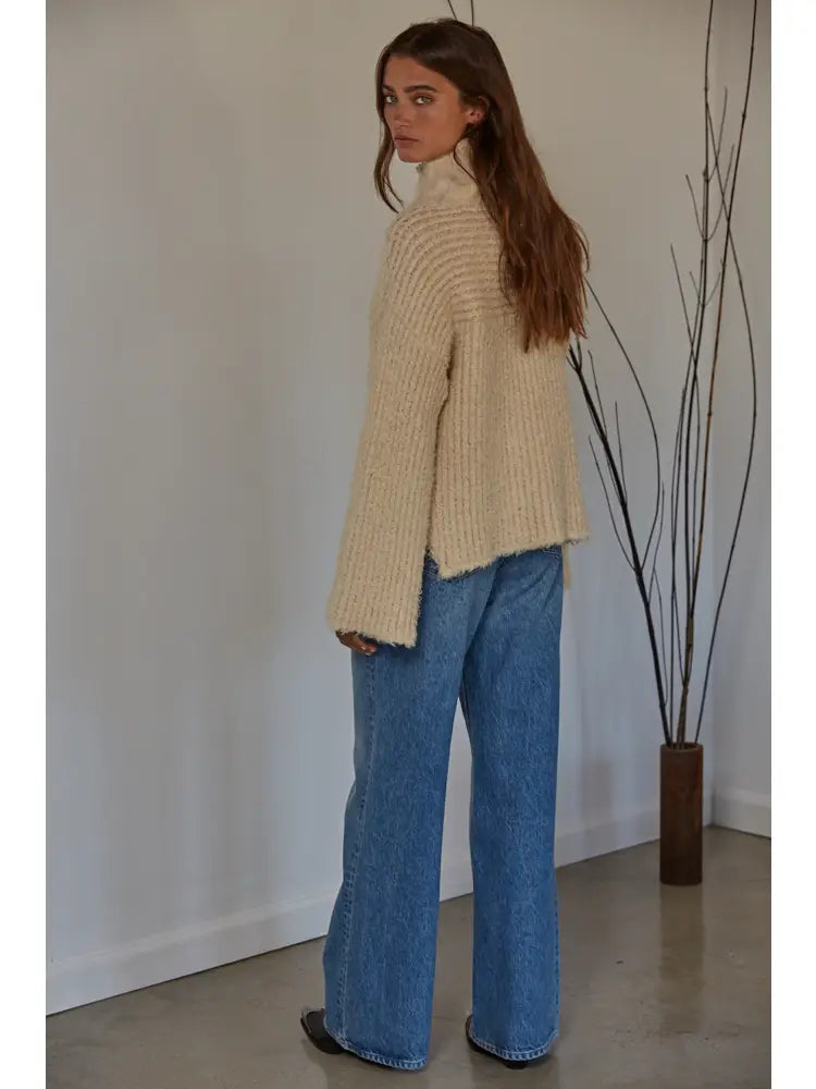 Loose Turtleneck Sweater