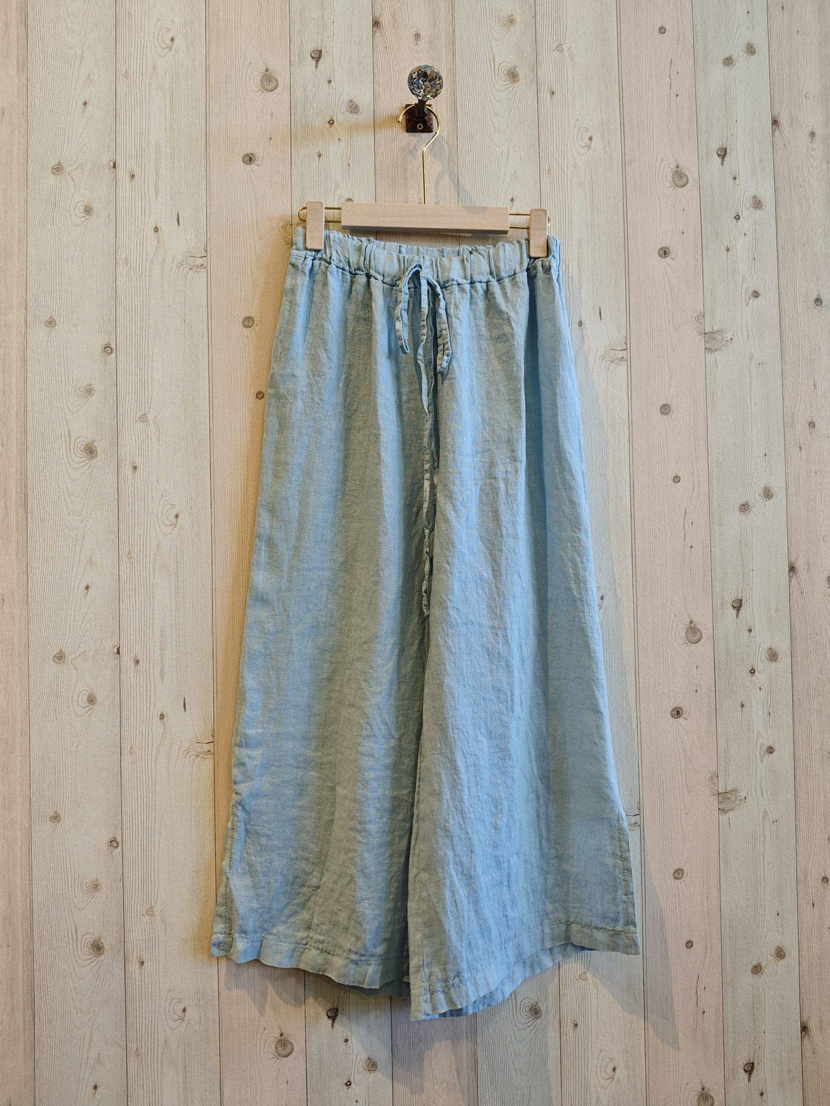 Linen Wide Leg Pants
