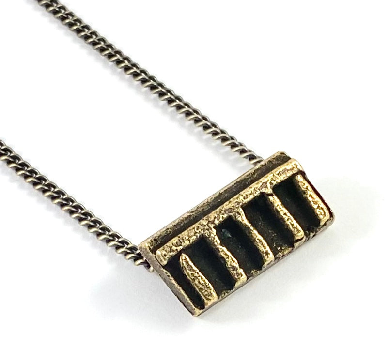 African Gold Weight Casting Collection -  Abidjan Necklace