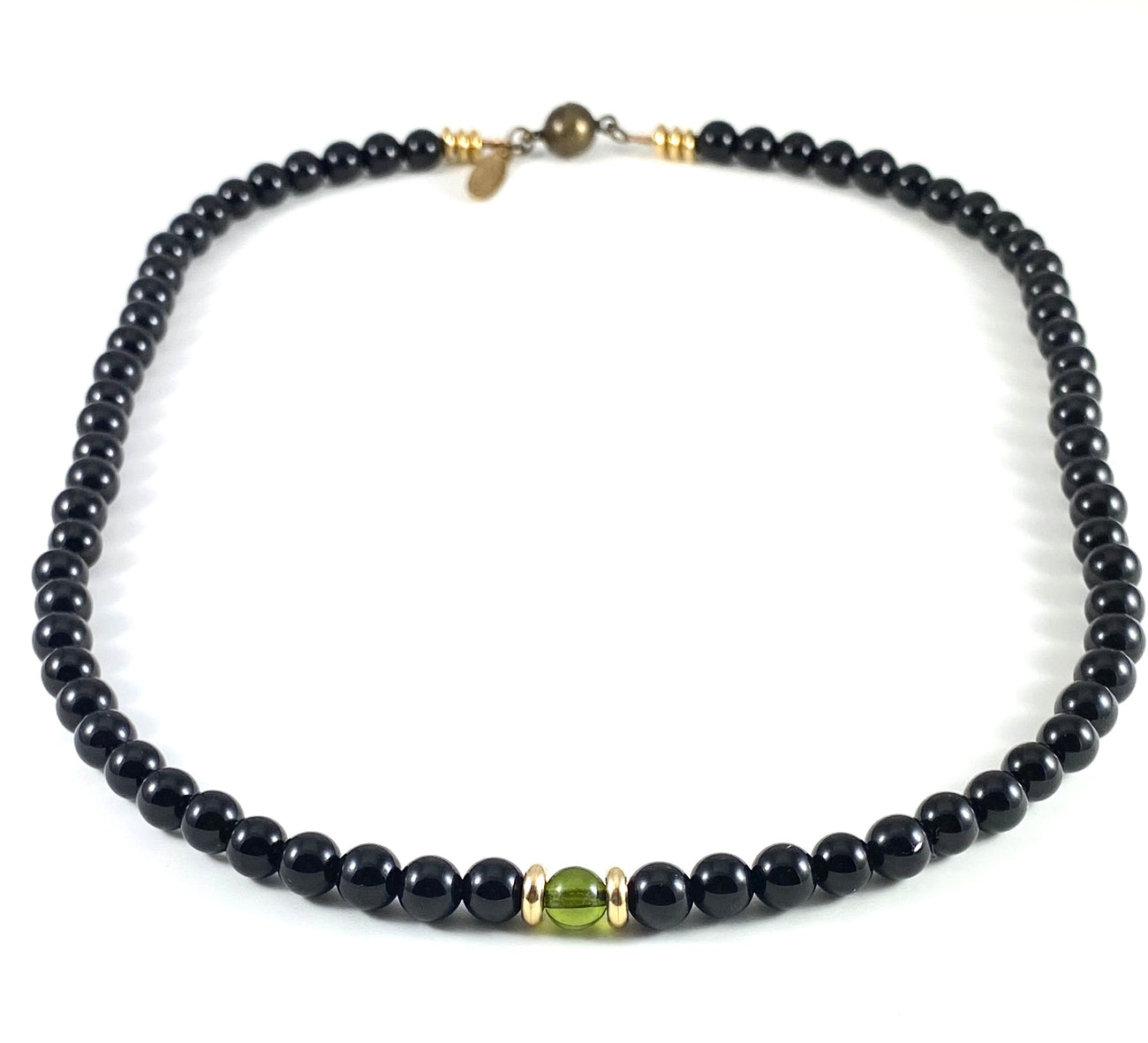 Moldavite Collar Necklace - 6mm