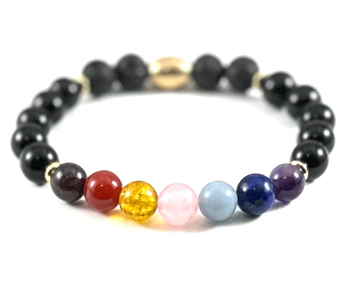 Chakra Stretch Bracelet - 8mm