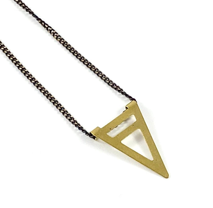 Short Geometric Necklace