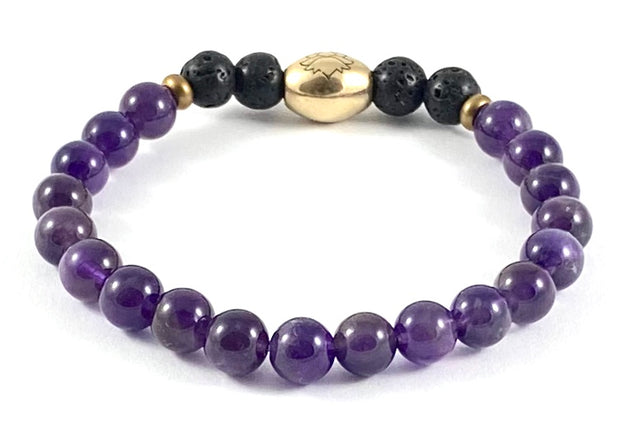 Kid's Semi-Precious Stretch Bracelet - 6mm