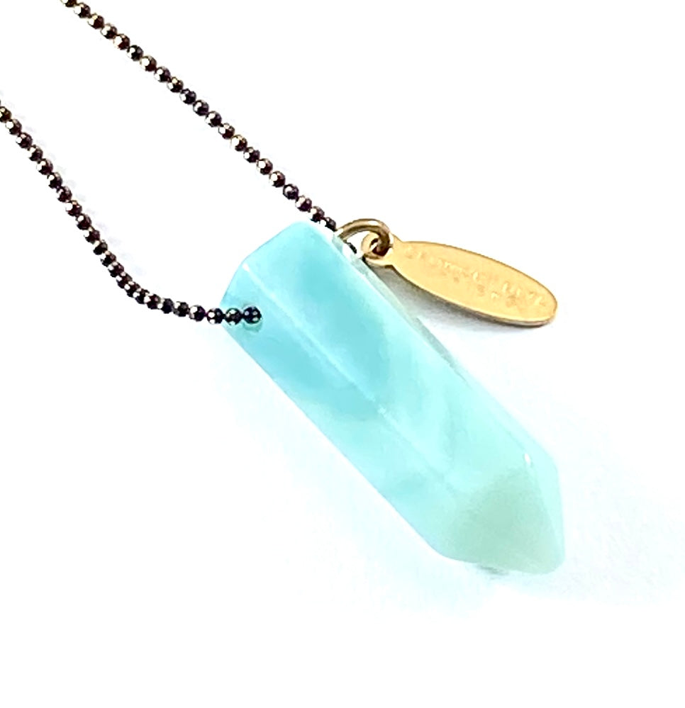 Gem Stone Point Necklace