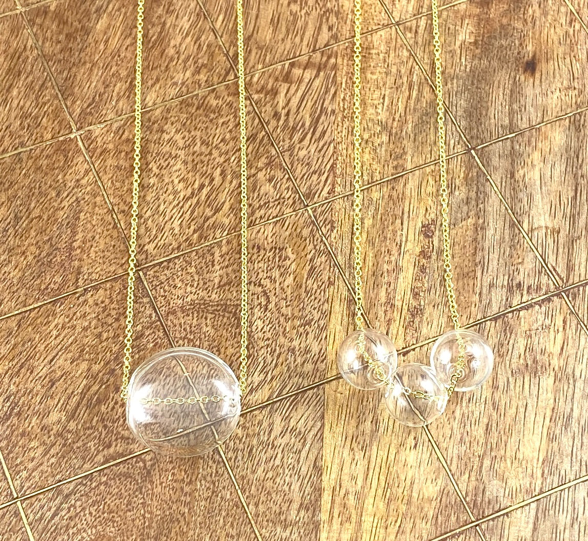 Glass Bubble Necklace