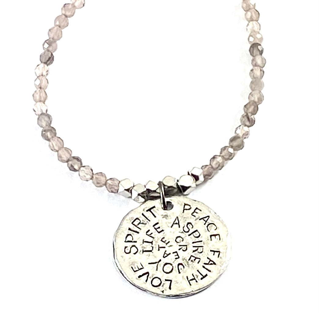 Love Necklace - 3mm Silver